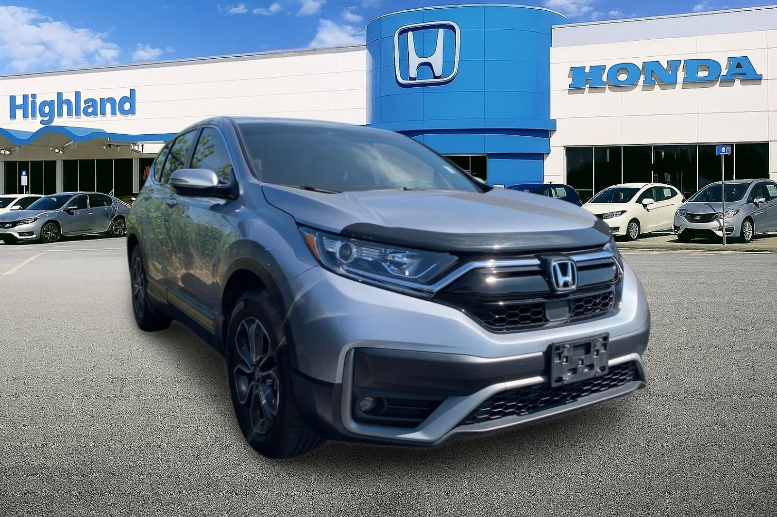 Certified Used 2022 Silver Honda EX-L image 2