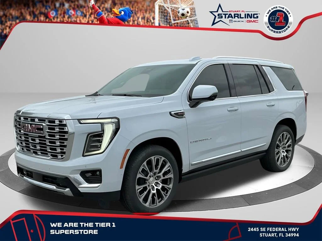 New 2026 Glacier White Tricoat GMC Denali image 1