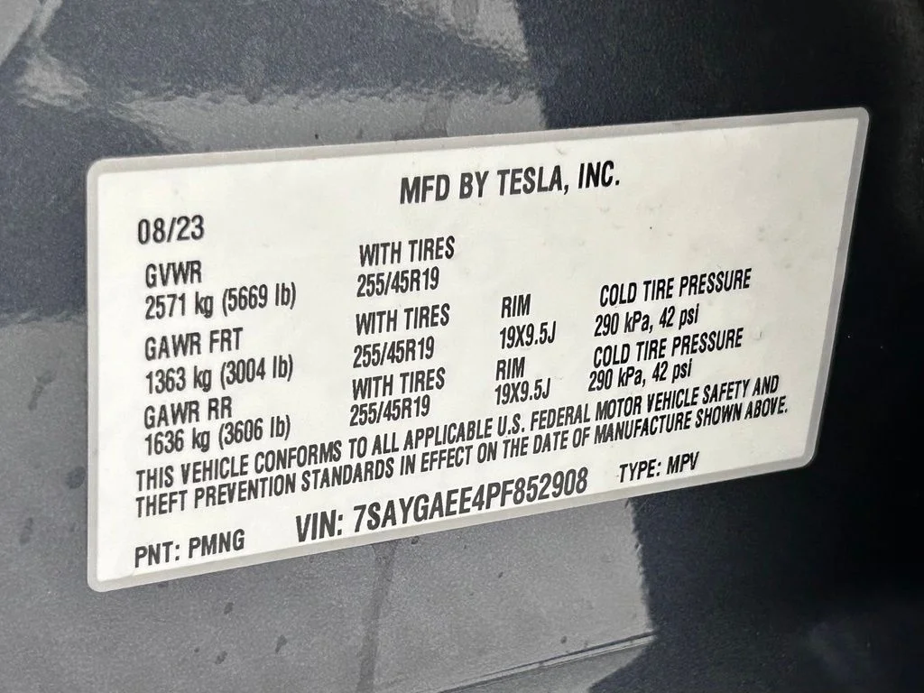 Used 2023 Gray Tesla Long Range image 23