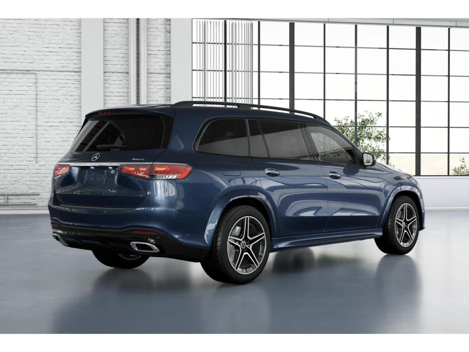 Nuevo Mercedes-Benz GLS 450 azul metalizado crepuscular 2026, imagen 61