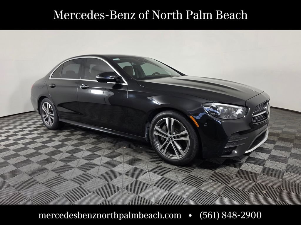 Certified Used 2021 Black Mercedes-Benz E 350 image 8