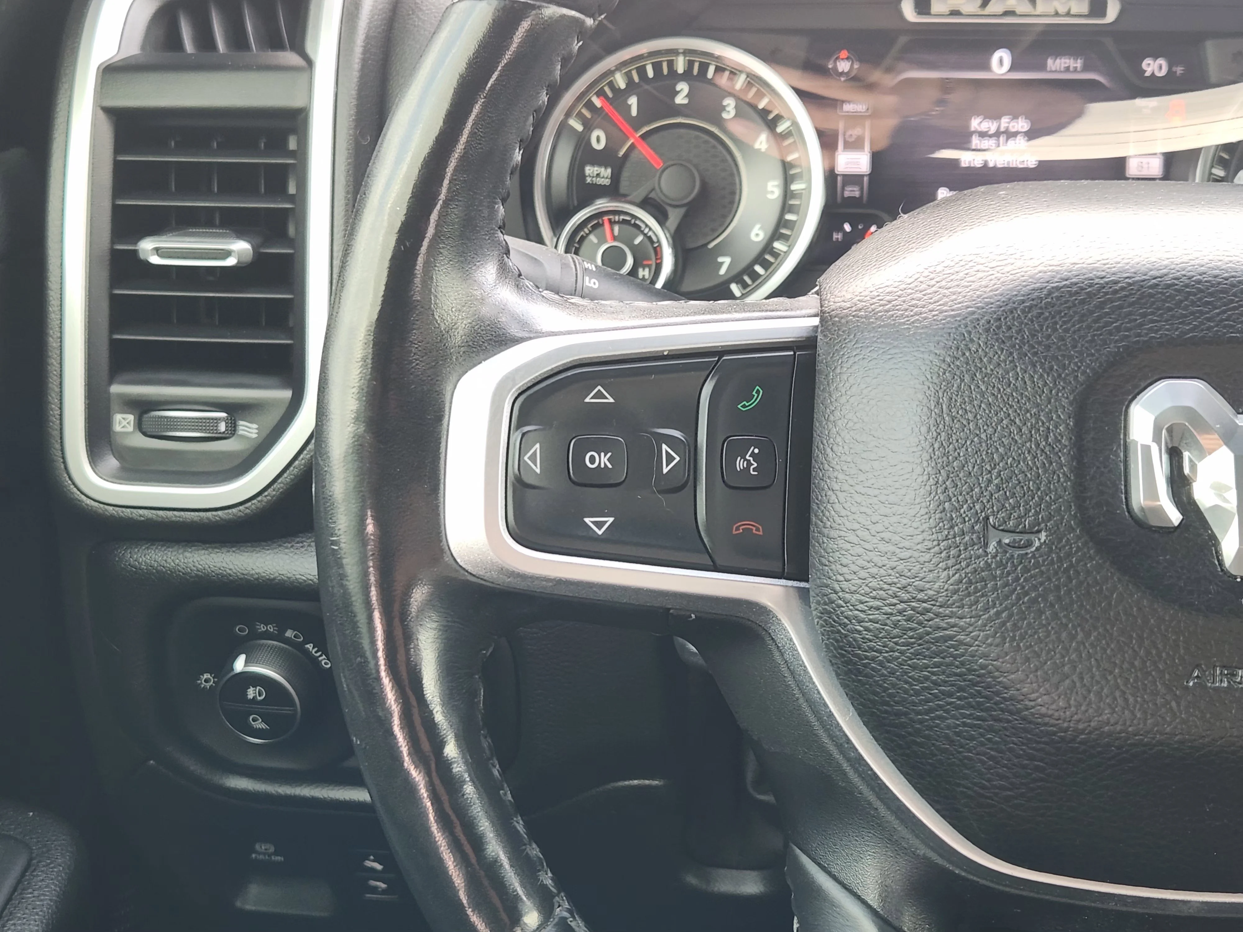 Used 2020 Granite Crystal Metallic Clearcoat Ram Big Horn/Lone Star Night Edition image 29