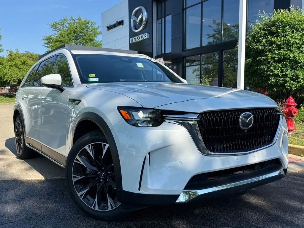 Used 2024 White Mazda Premium Plus image 1