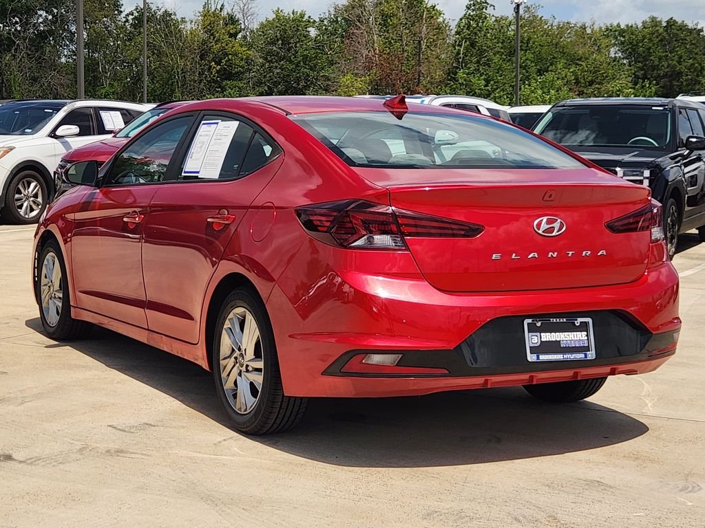 Used 2020 Calypso Red Hyundai SEL image 7