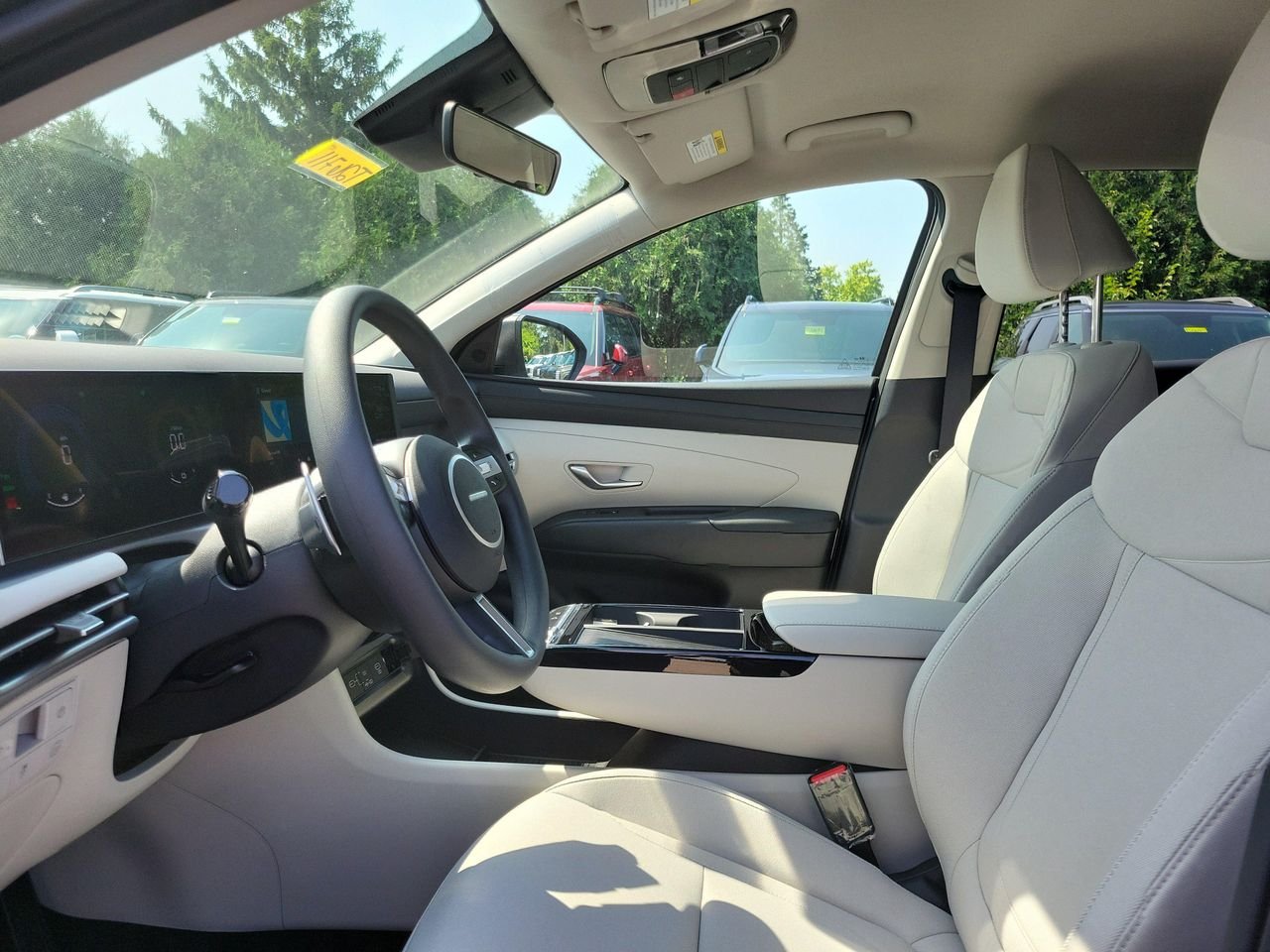 New 2026 Amazon Gray Hyundai SEL AWD image 15