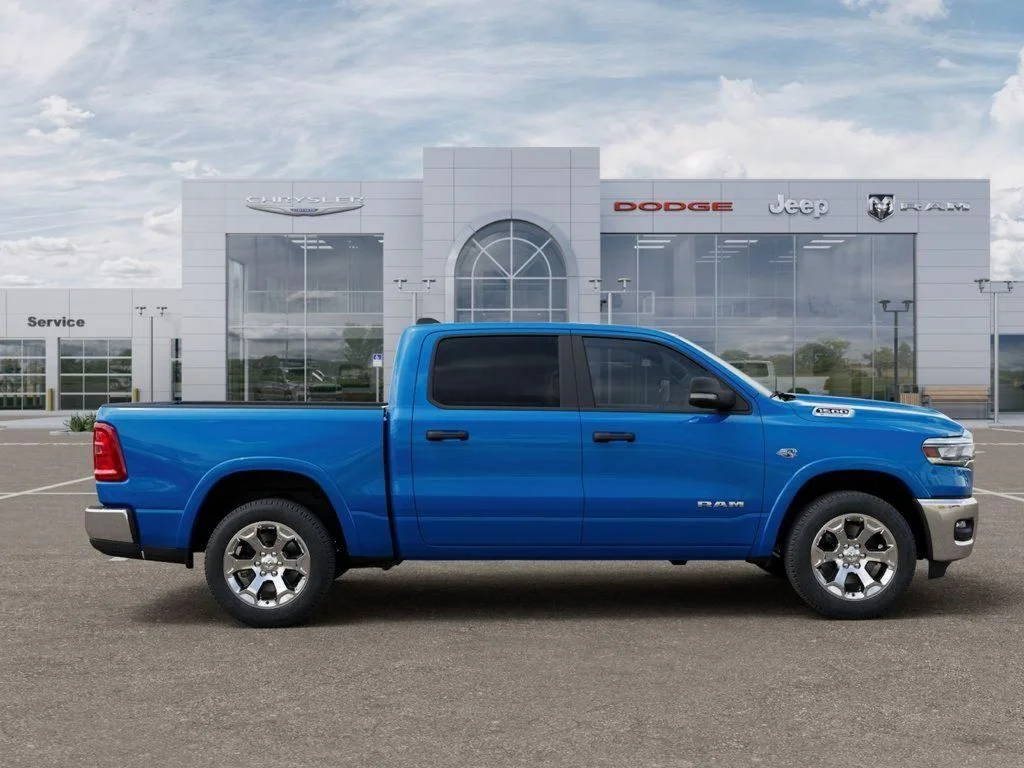 New 2026 Hydro Blue Pearl-Coat Exterior Paint RAM Big Horn/Lone Star image 21