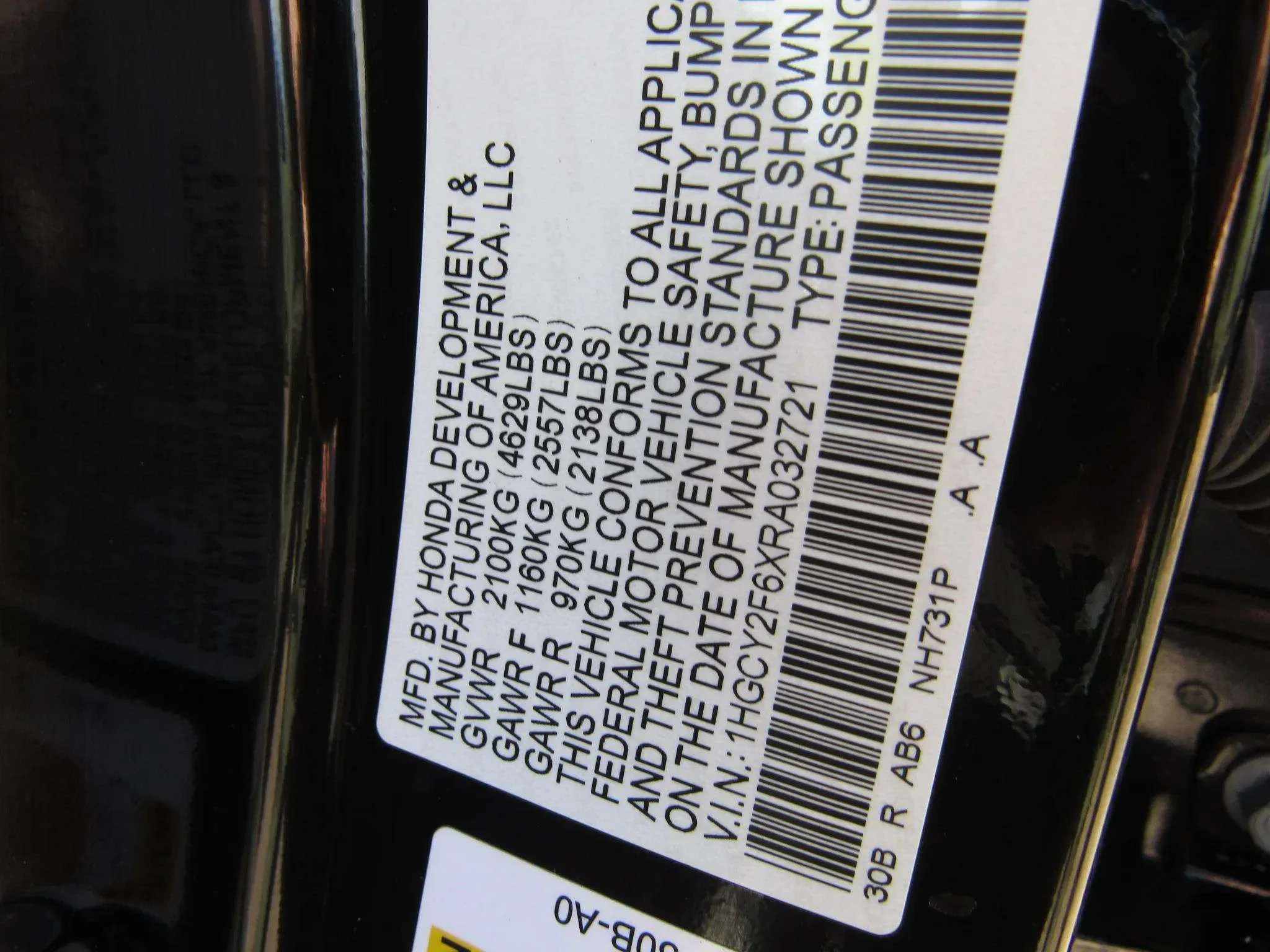 Certified Used 2024 Crystal Black Pearl Honda HYBRID EX-L image 59