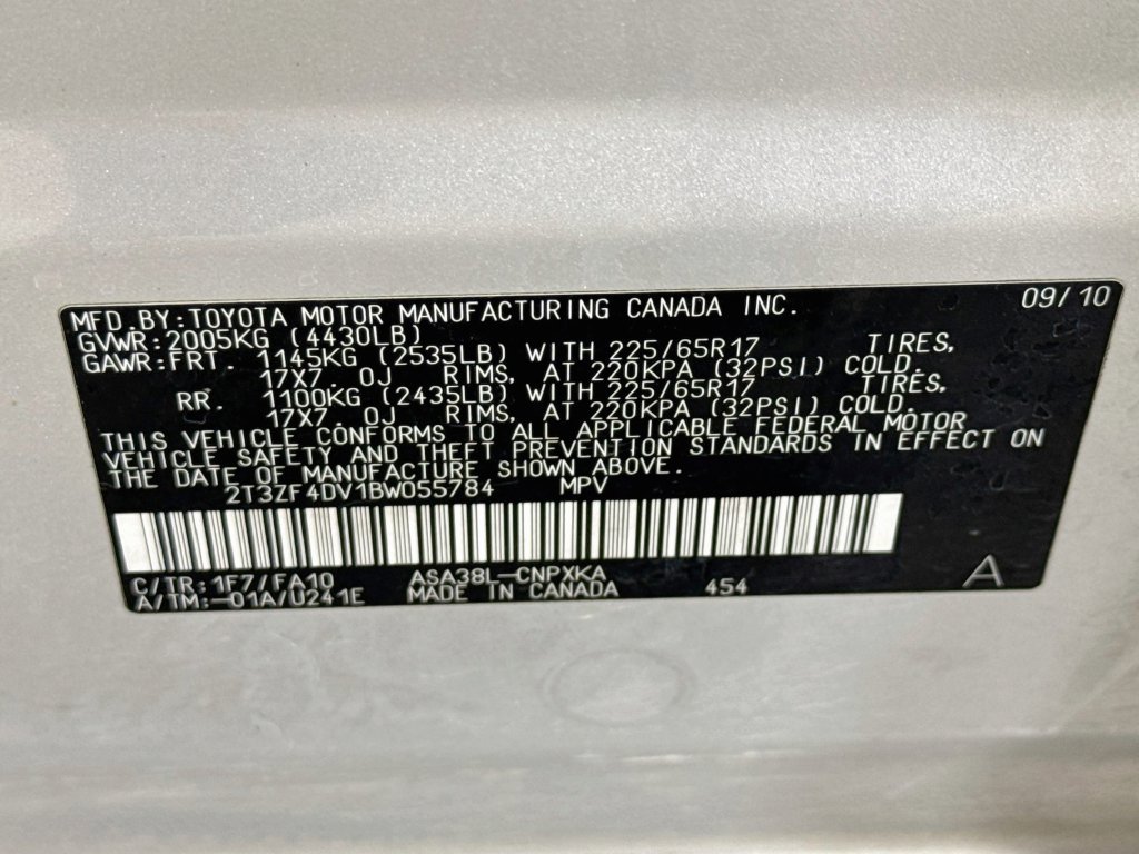 Used 2011 Classic Silver Metallic Toyota Base image 36