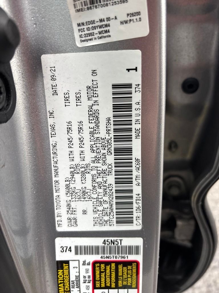 Used 2021 Silver Toyota SR image 10