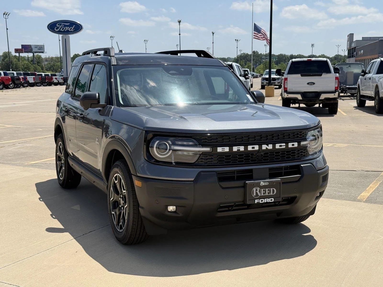 New 2026 Carbonized Gray Metallic Ford Outer Banks® image 2
