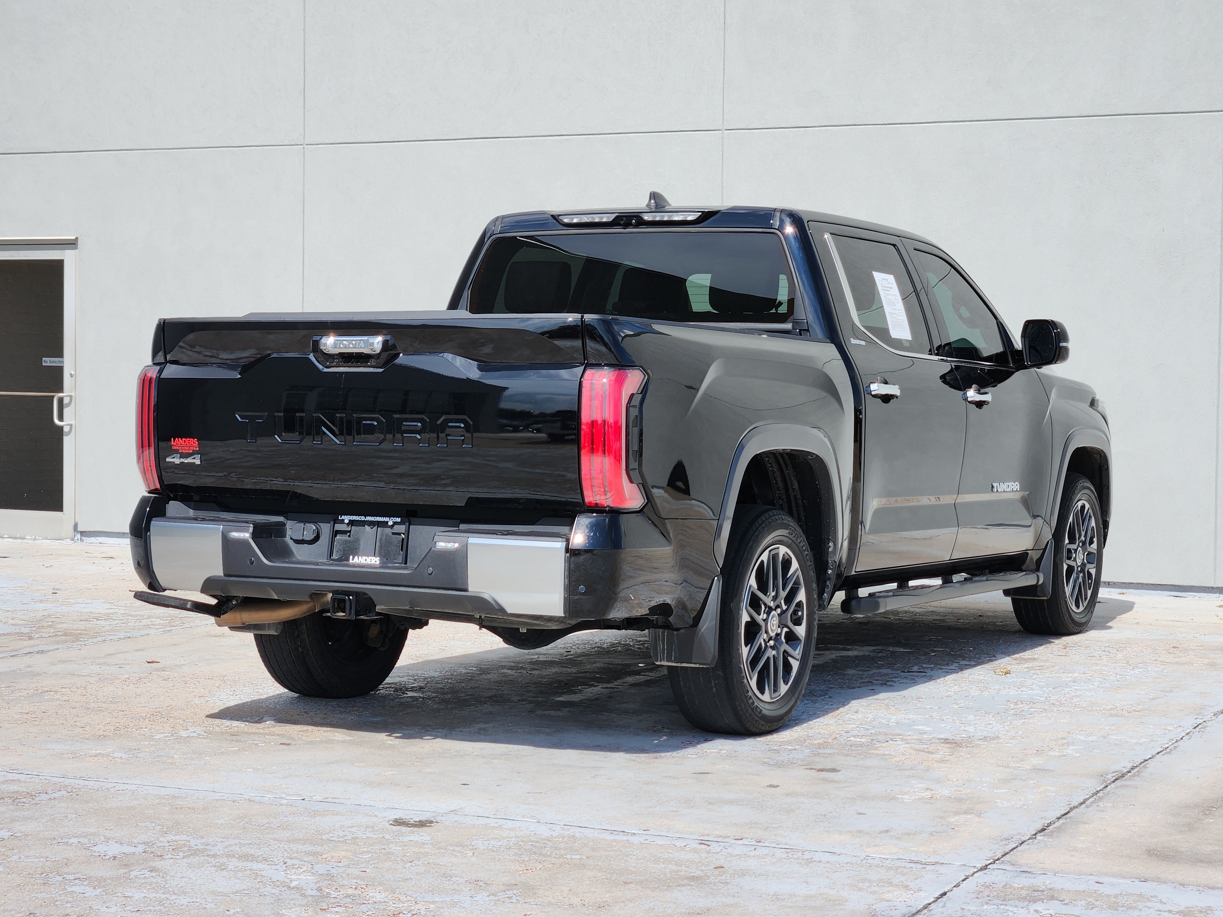 Used 2024 Midnight Black Metallic Toyota Limited image 8