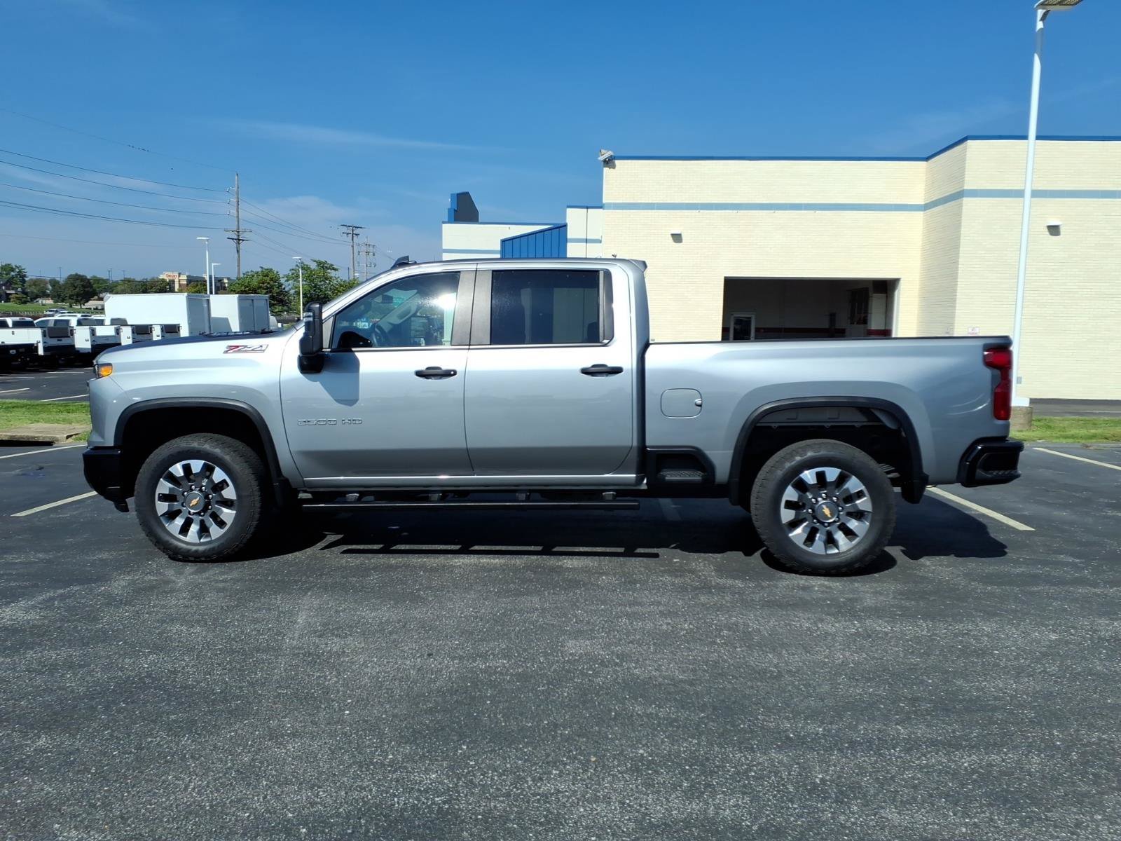Used 2025 Sterling Gray Metallic Chevrolet Custom image 4