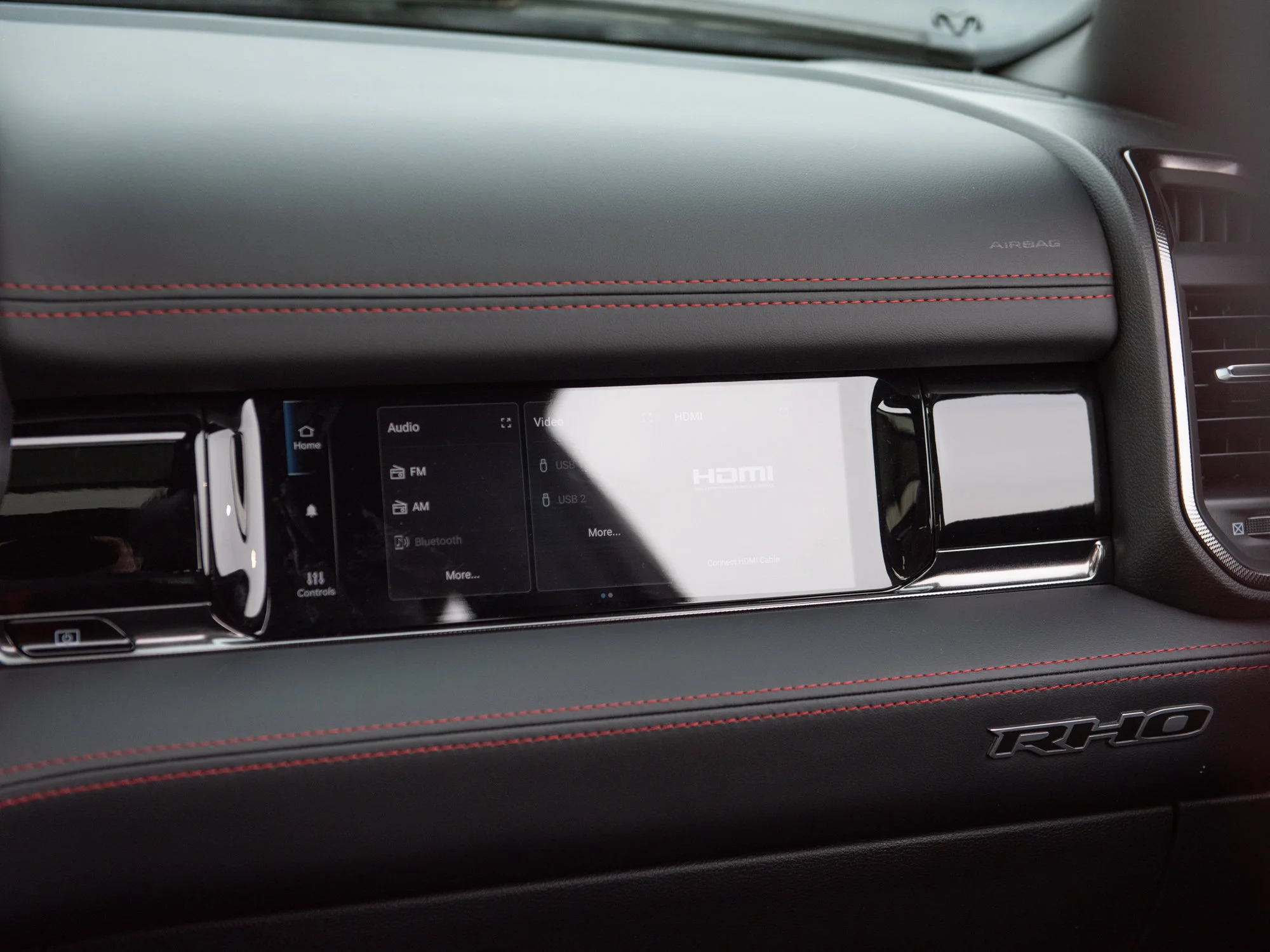 New 2026 Black RAM RHO* Crew Cab 4x4, 540HP, 35 Inch Tires, Massage Seats, Passenger Screen image 33
