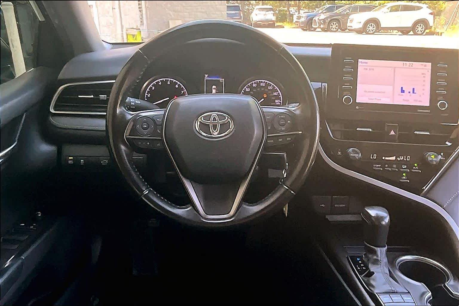 Used 2022 PREDAWN GRAY MICA Toyota SE Nightshade image 6