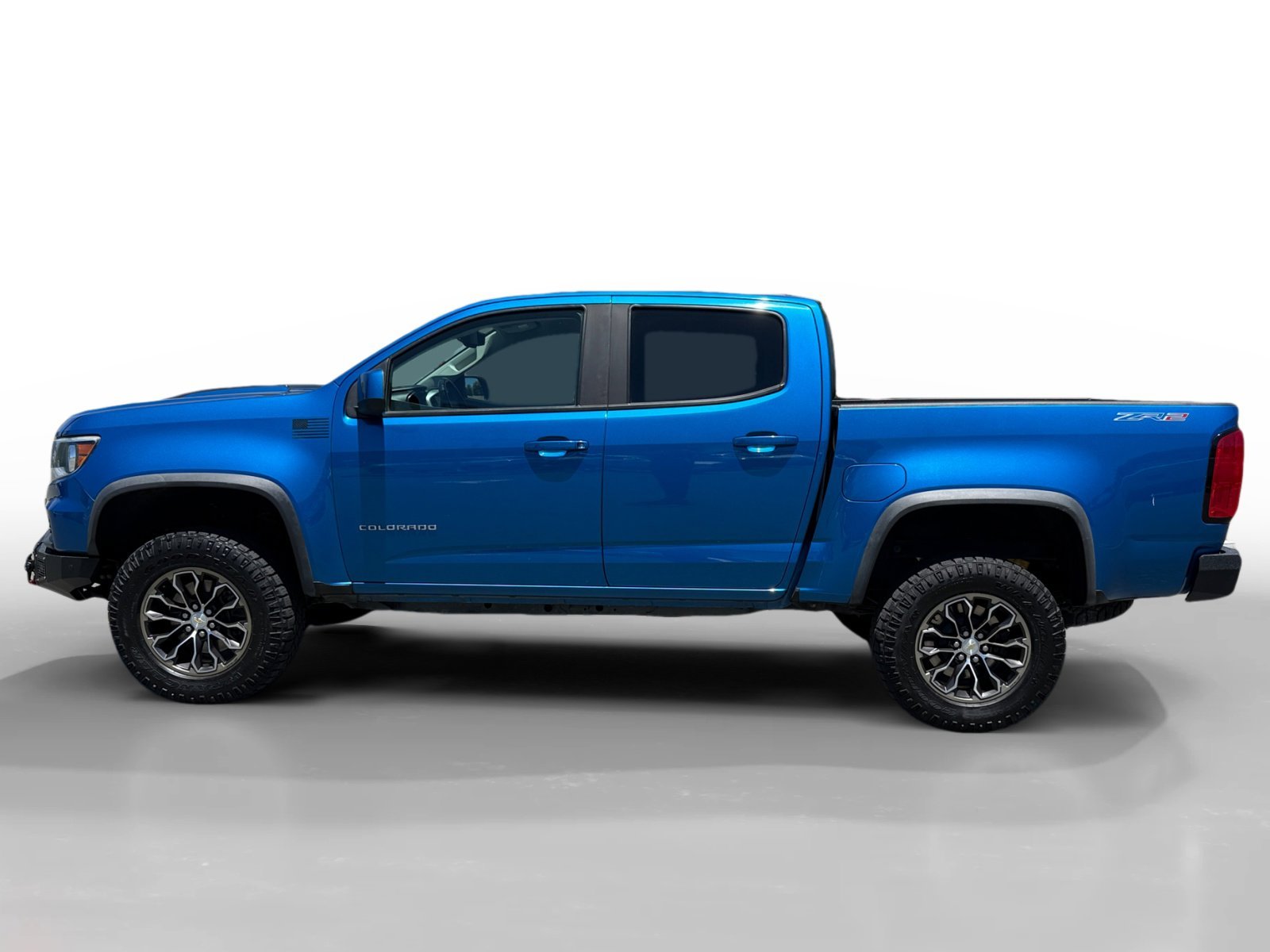 Used 2021 Bright Blue Metallic Chevrolet ZR2 image 2