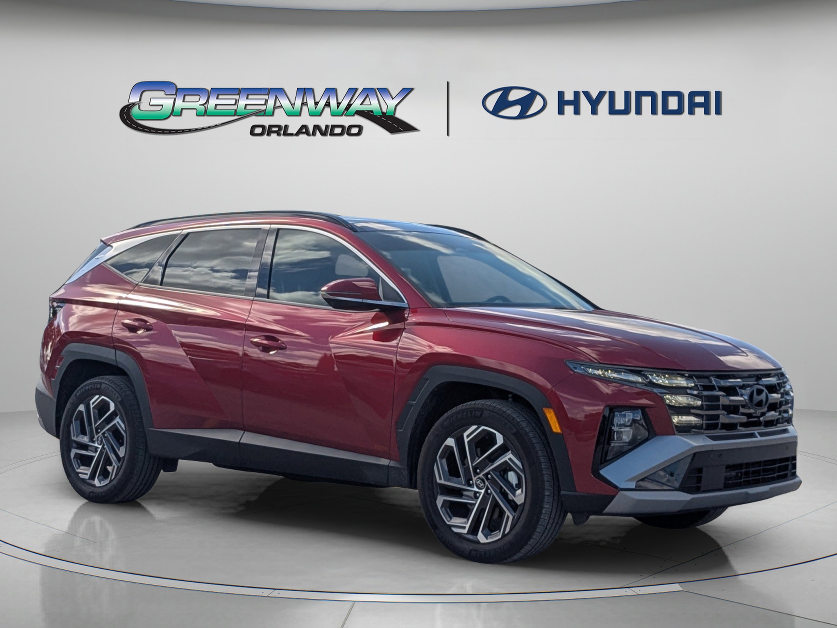 Certified Used 2025 Ultimate Red Hyundai Limited image 2