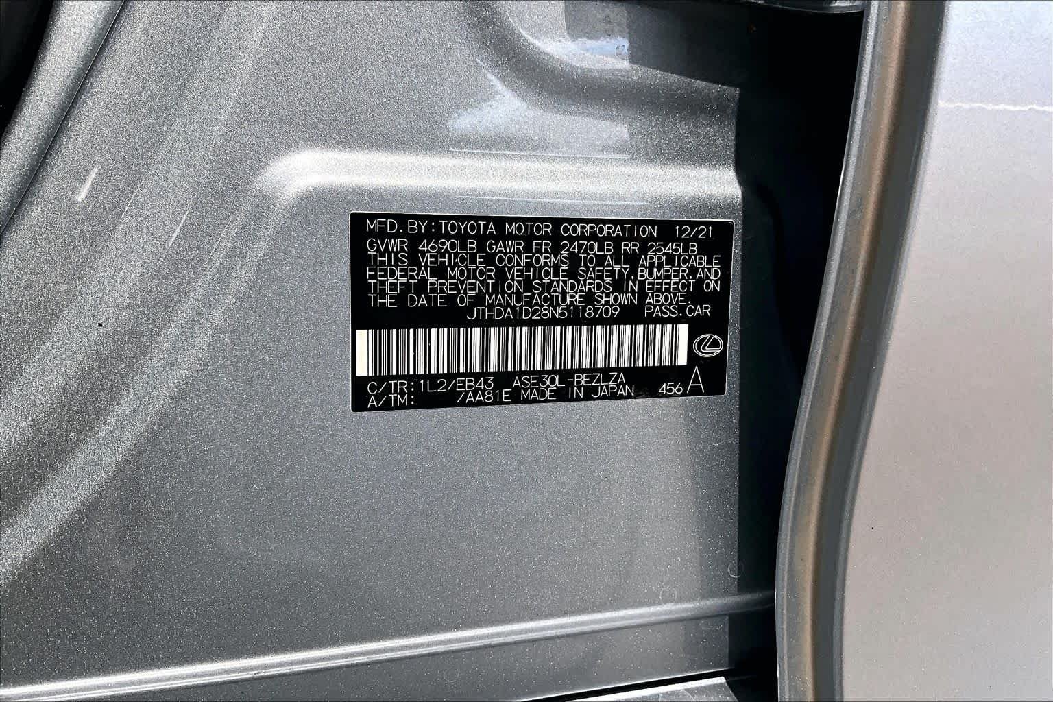 Used 2022 Iridium Lexus  image 34
