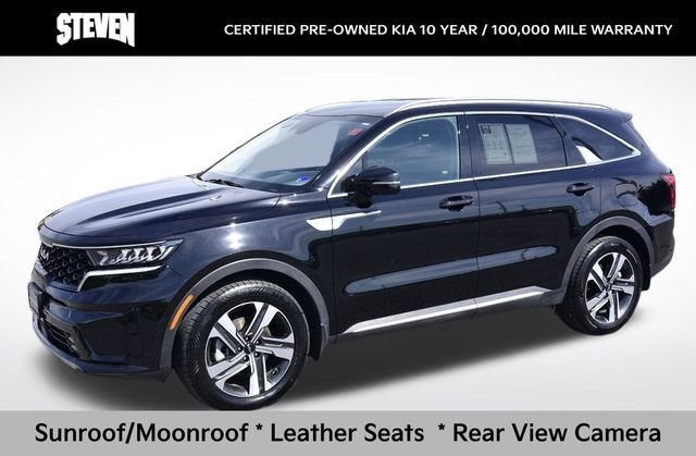 Certified Used 2023 Black Kia EX image 1