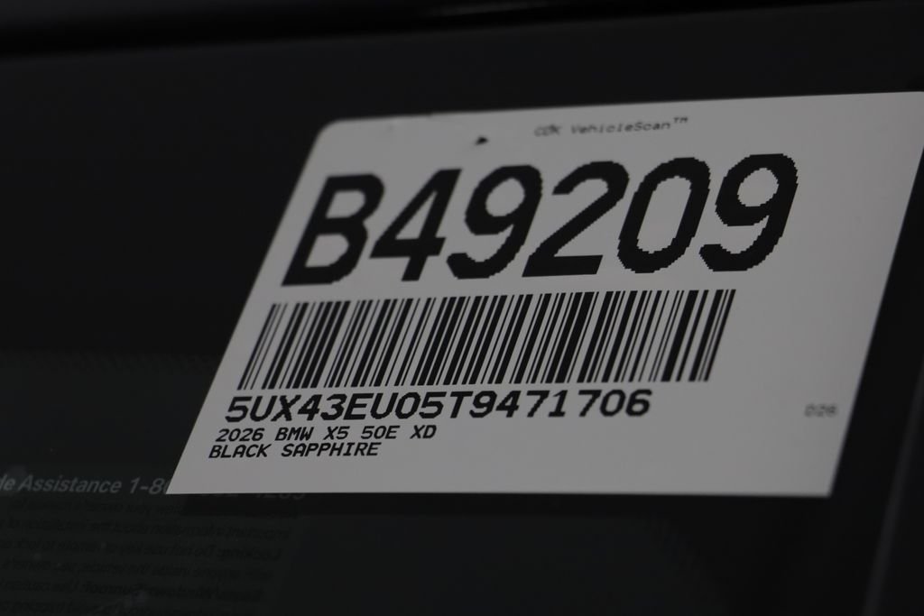 New 2026 Black Sapphire Metallic BMW xDrive50e image 26