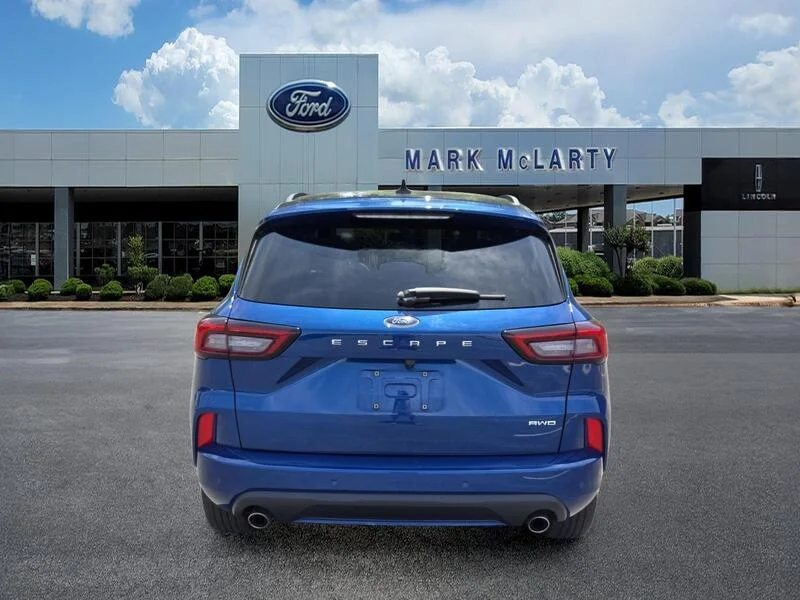 Used 2023 Blue Metallic FORD ST-LINE AWD image 4