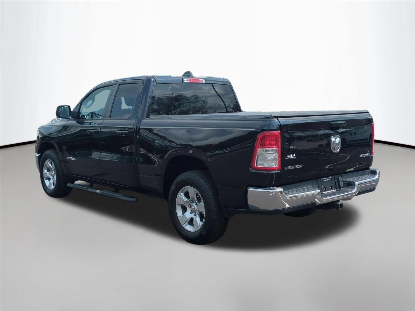 Used 2022 Diamond Black Crystal Pearlcoat Ram Big Horn image 3