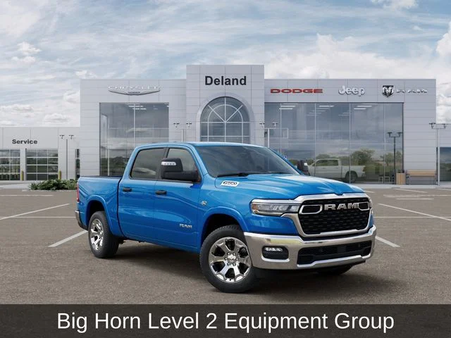 New 2026 Hydro Blue Pearl-Coat Exterior Paint RAM Big Horn/Lone Star image 5