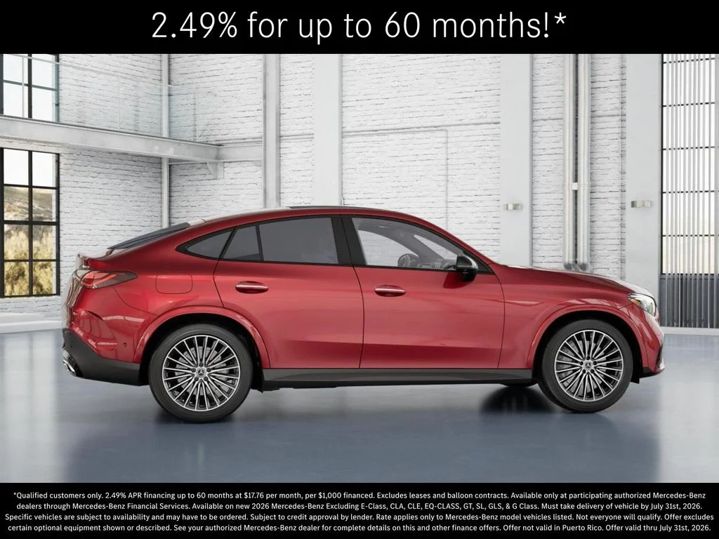 New 2026 MANUFAKTUR Patagonia Red Metallic Mercedes-Benz GLC 300 image 17