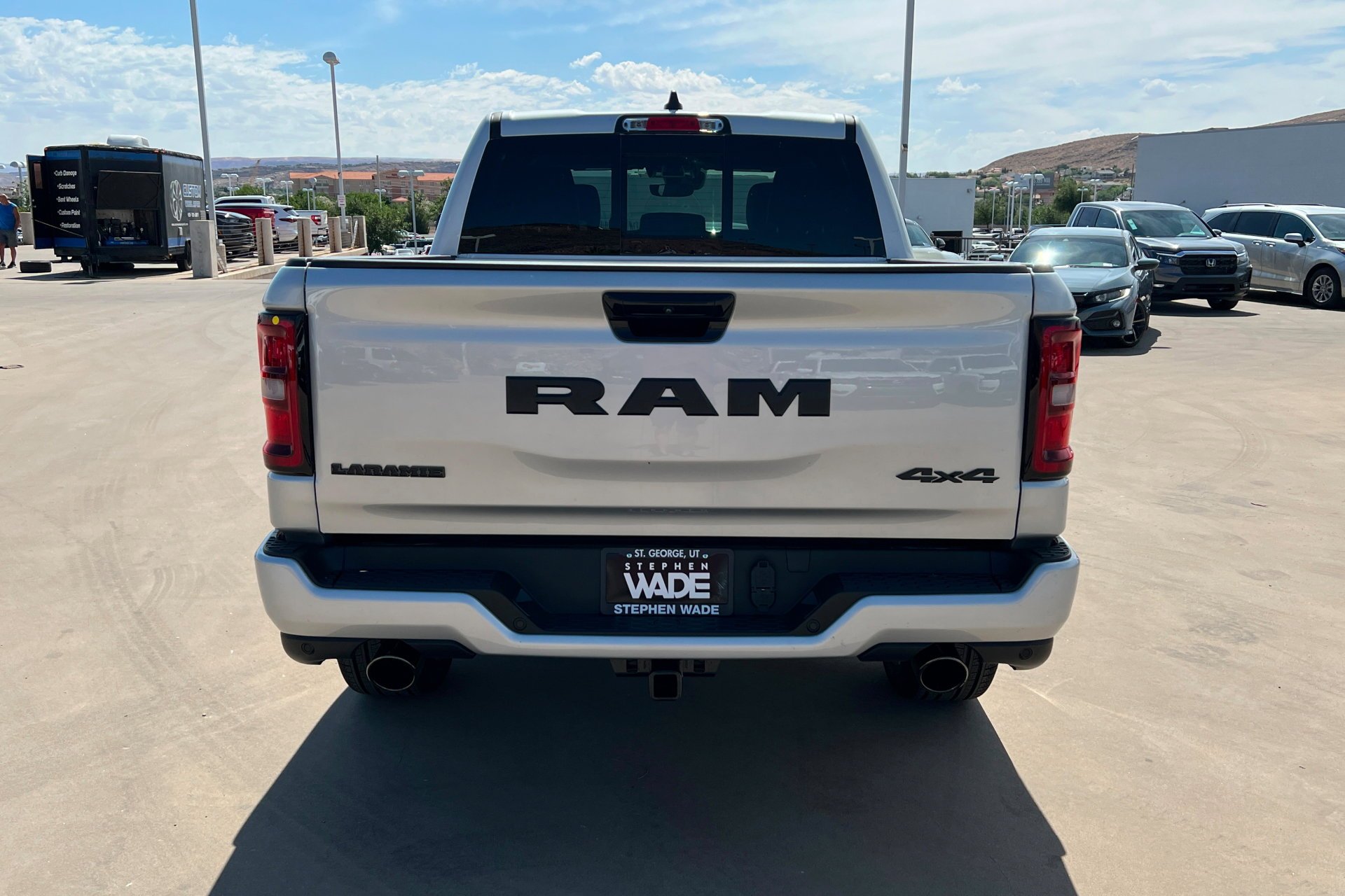 New 2026 Silver Zynith Exterior Paint RAM Laramie image 5
