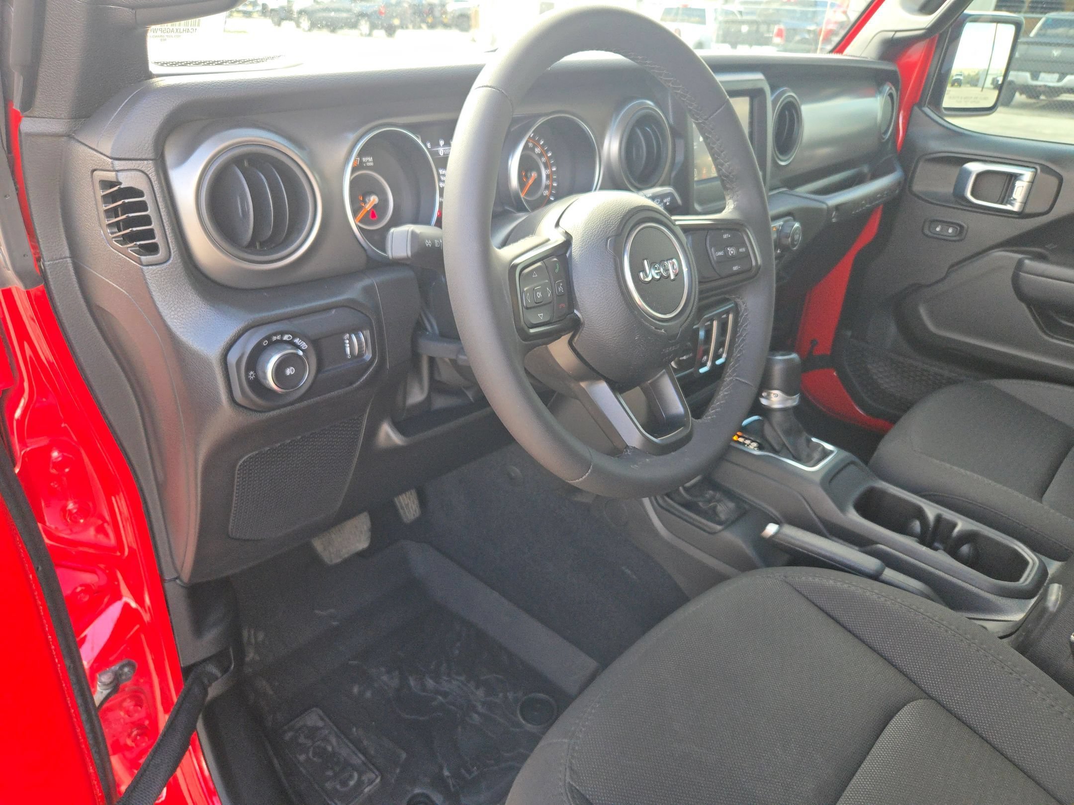 Used 2023 Firecracker Red Clearcoat Jeep Sport S image 10