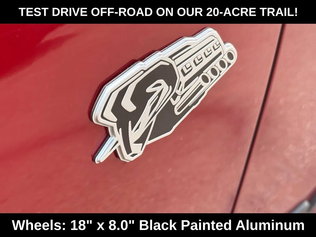 New 2026 Molten Red Pearl-Coat Exterior Paint RAM Warlock image 30