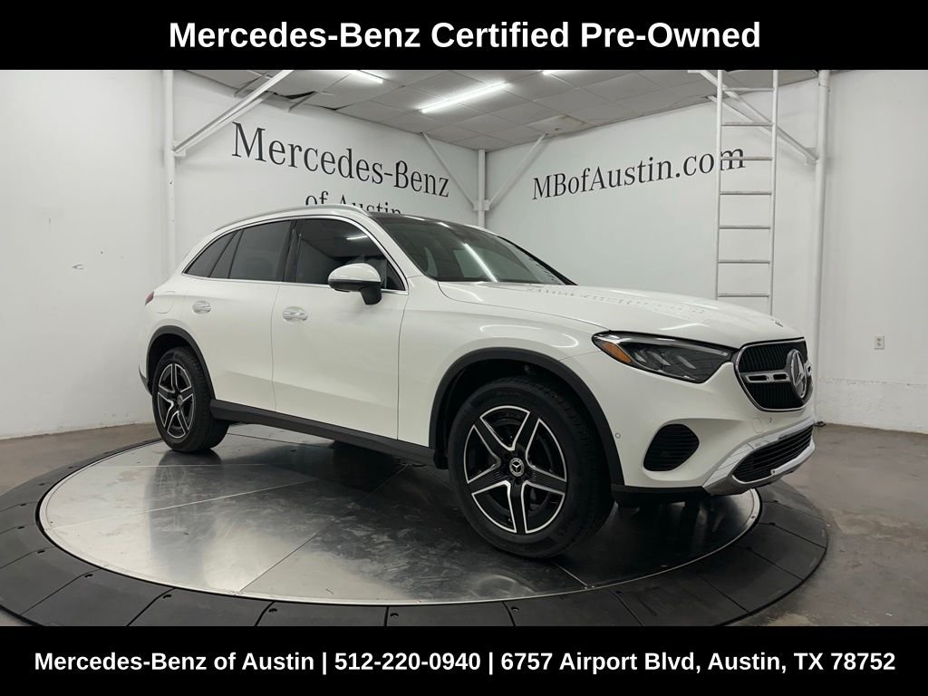 Certified Used 2026 White Mercedes-Benz GLC 300 image 1