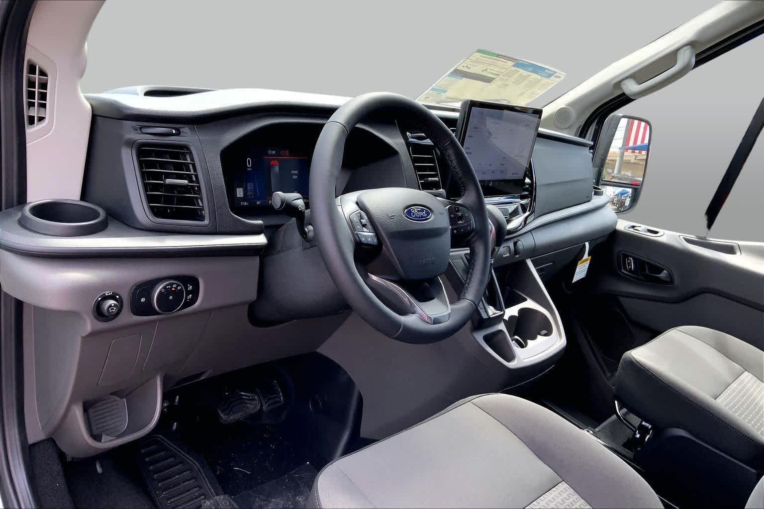 New 2026 Oxford White Ford Passenger Van XLT image 7
