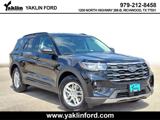 New 2026 Agate Black Metallic Ford Active image 1