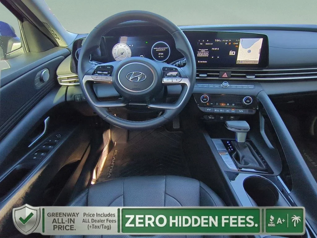 Used 2023 Intense Blue Hyundai Limited image 10