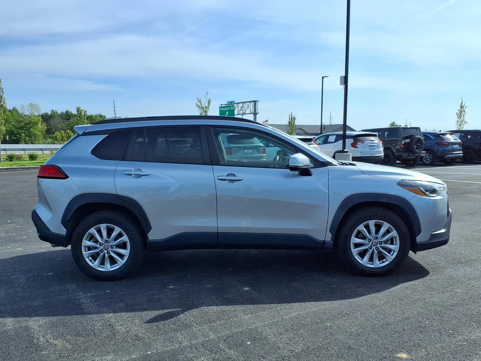 Used 2022 Sonic Silver Toyota LE image 27