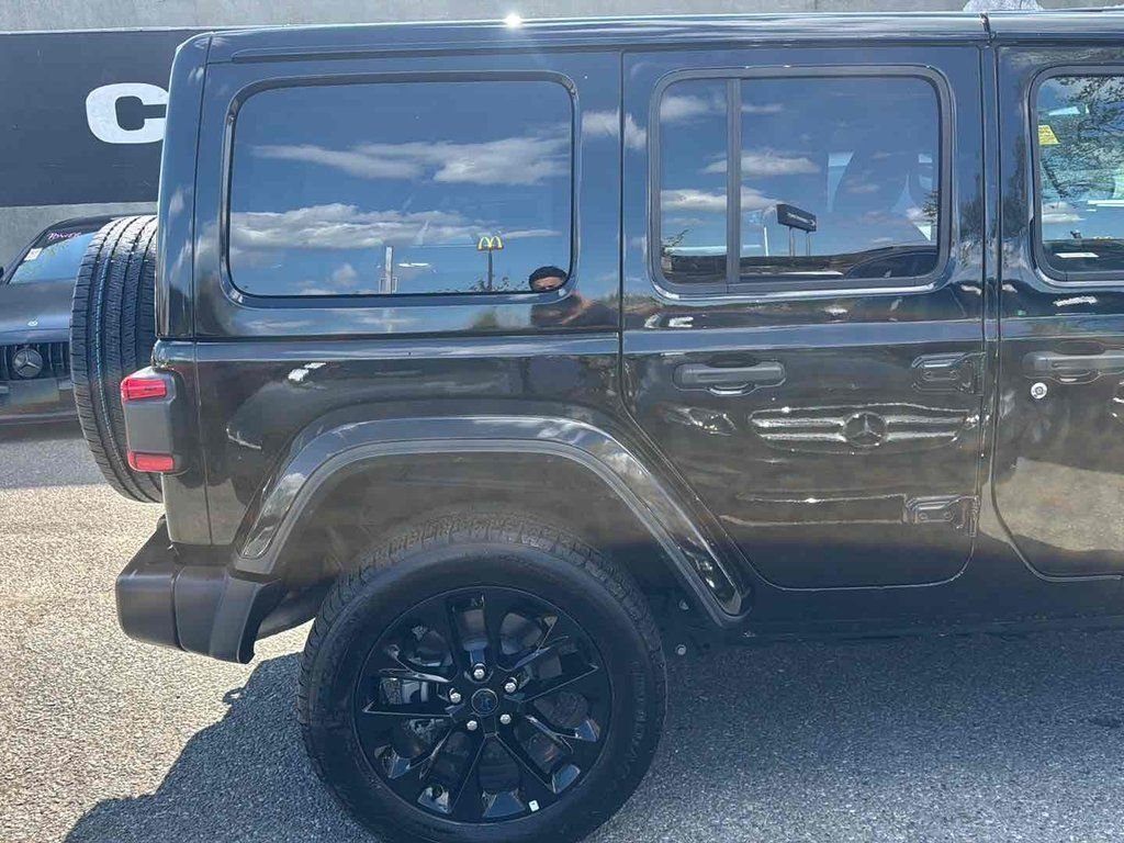 Used 2025 Black Jeep Sahara 4xe image 10