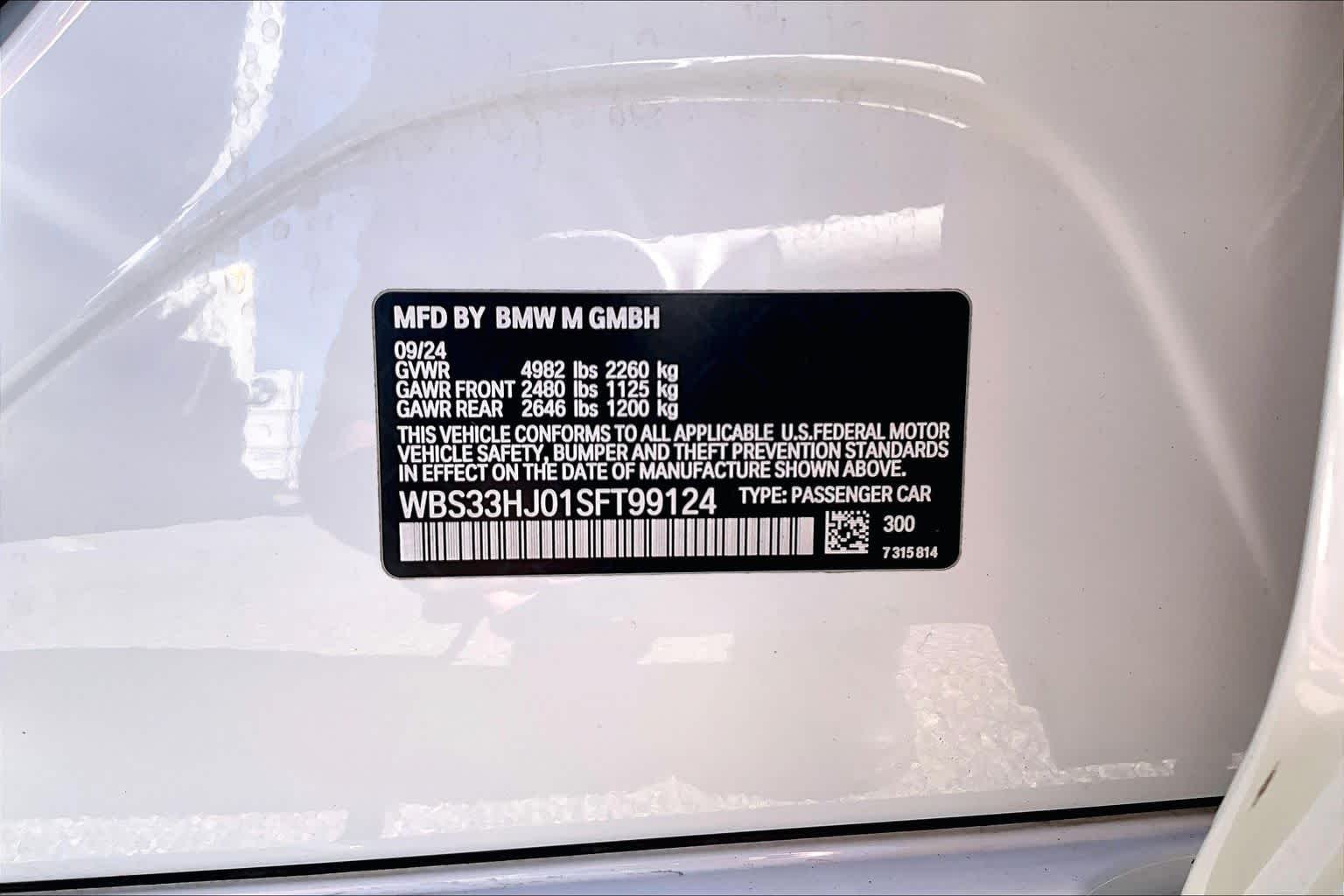 Certified Used 2025 Alpine White BMW Competition xDrive image 38
