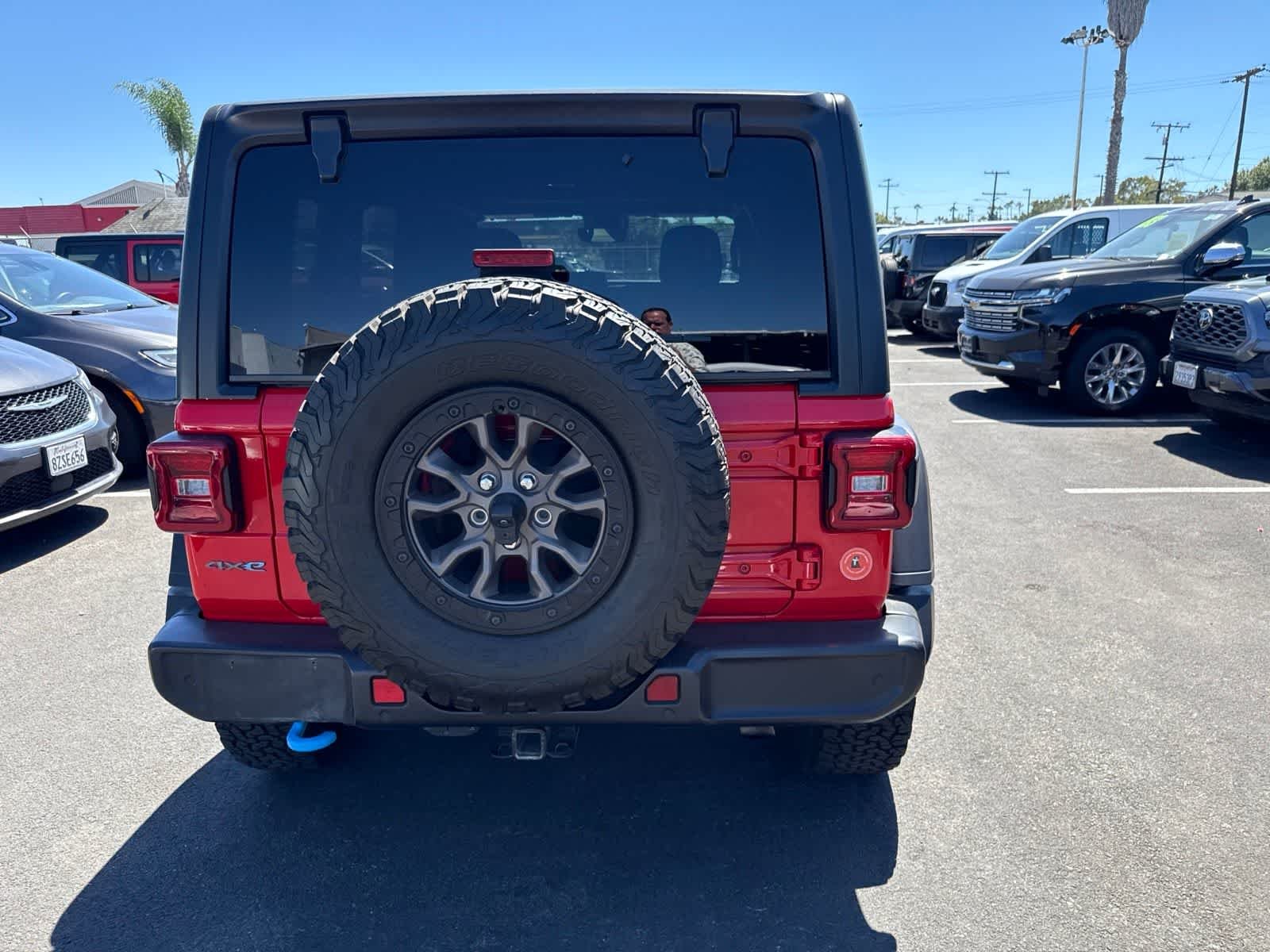 Used 2021 Firecracker Red Clearcoat Jeep Unlimited Rubicon image 16