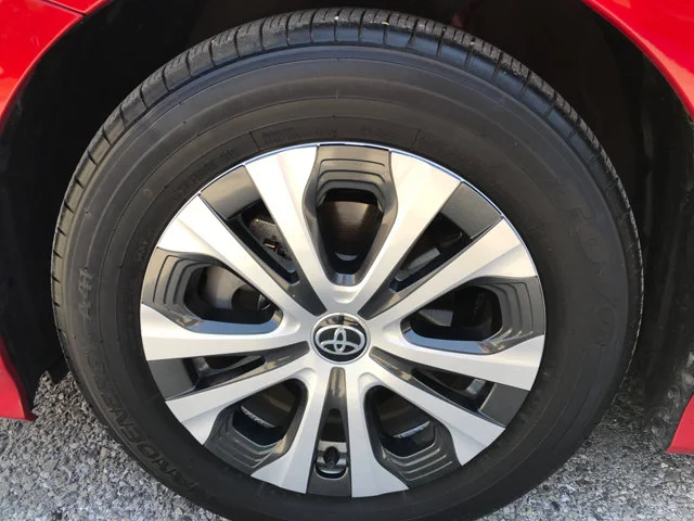 Certified Used 2022 Supersonic Red Toyota LE image 12