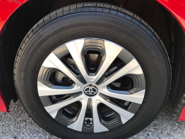 Certified Used 2022 Supersonic Red Toyota LE image 12