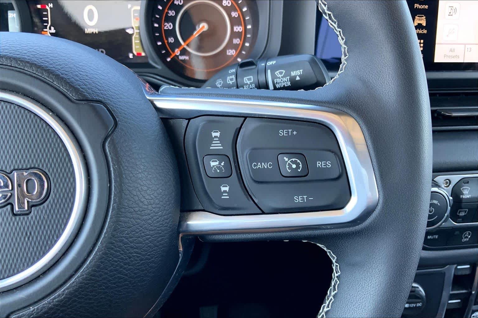 Used 2025 Black Clearcoat Jeep Sahara image 25