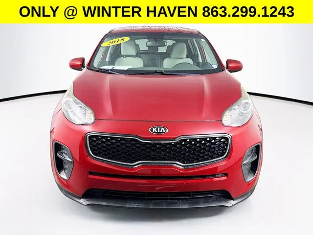 Certified 2018 Kia Sportage LX with VIN KNDPM3ACXJ7392457 for sale in Winter Haven, FL