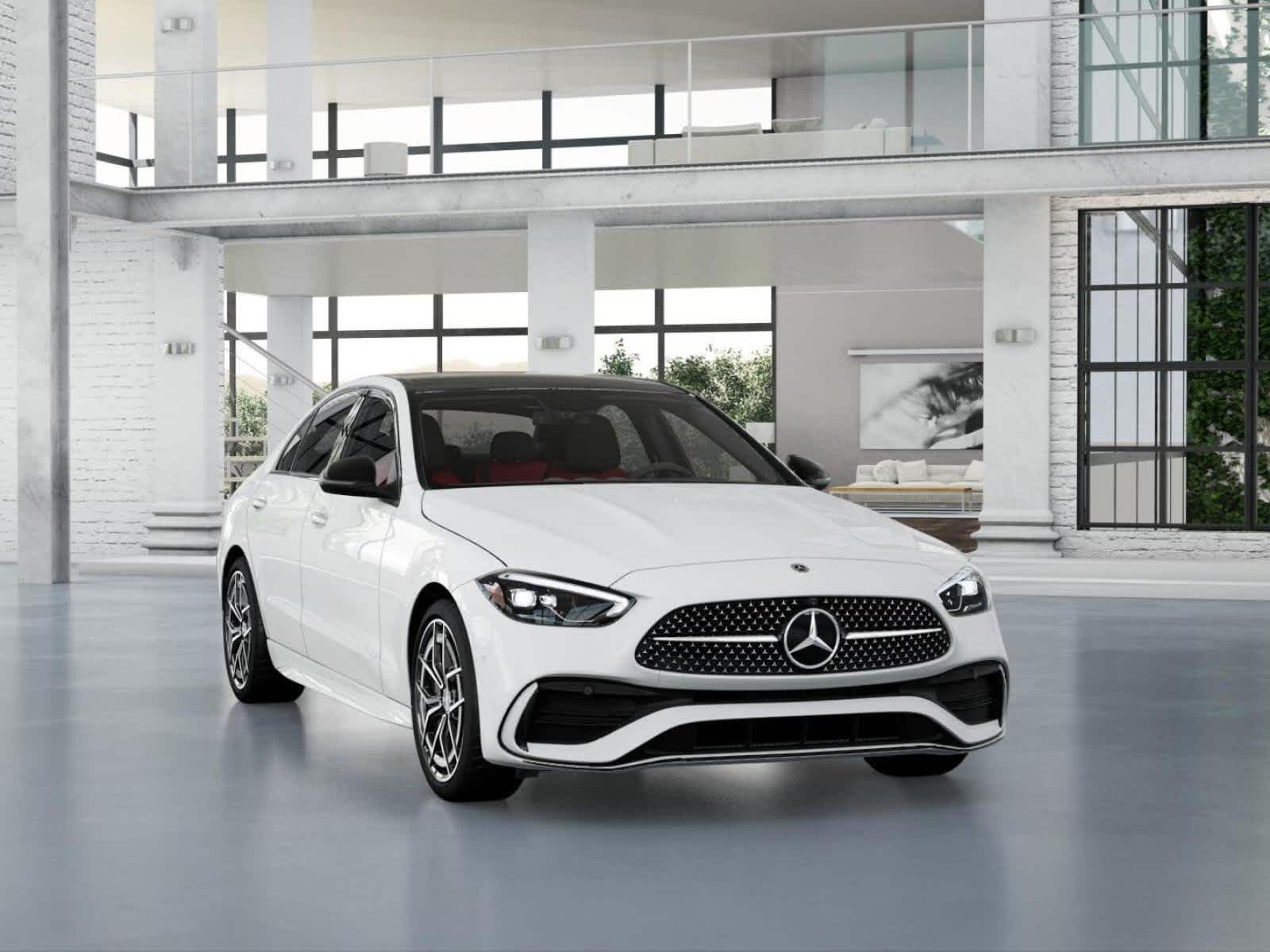 New 2026 Polar White Mercedes-Benz C 300 image 8