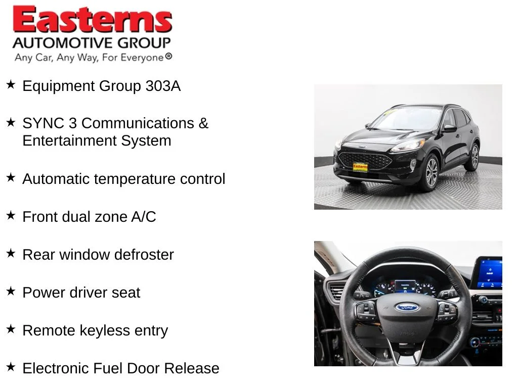 Used 2021 Black Ford SEL image 11