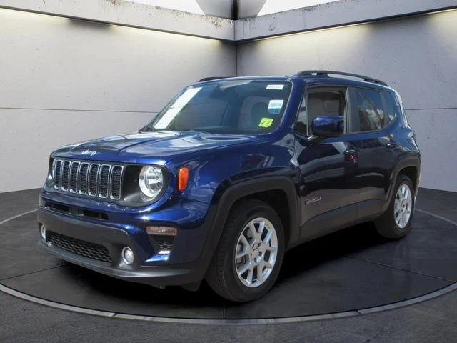 Used 2020 Blue Clearcoat Jeep Latitude image 1