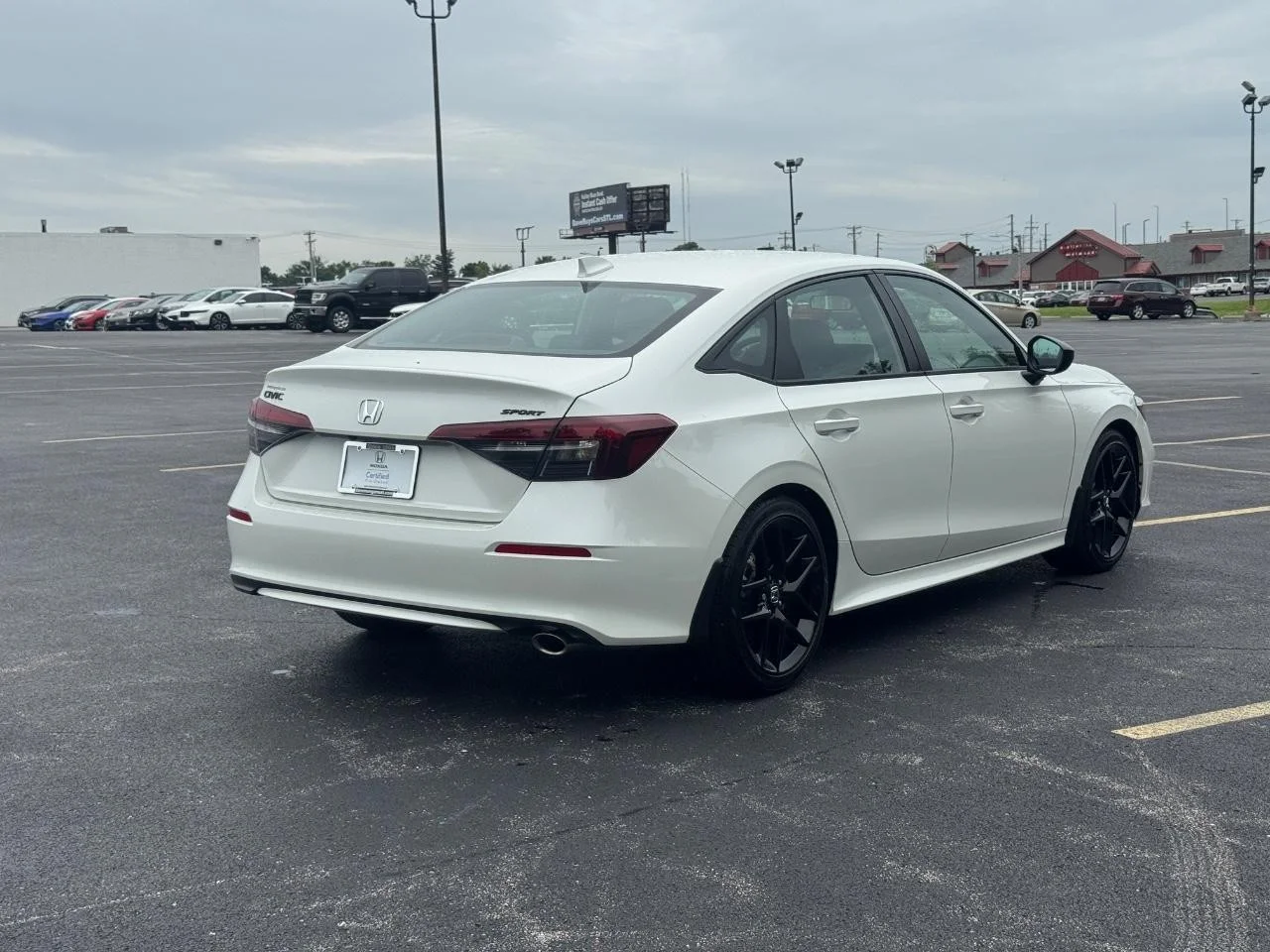 Certified Used 2026 Platinum White Pearl Honda 2WD SPORT image 4