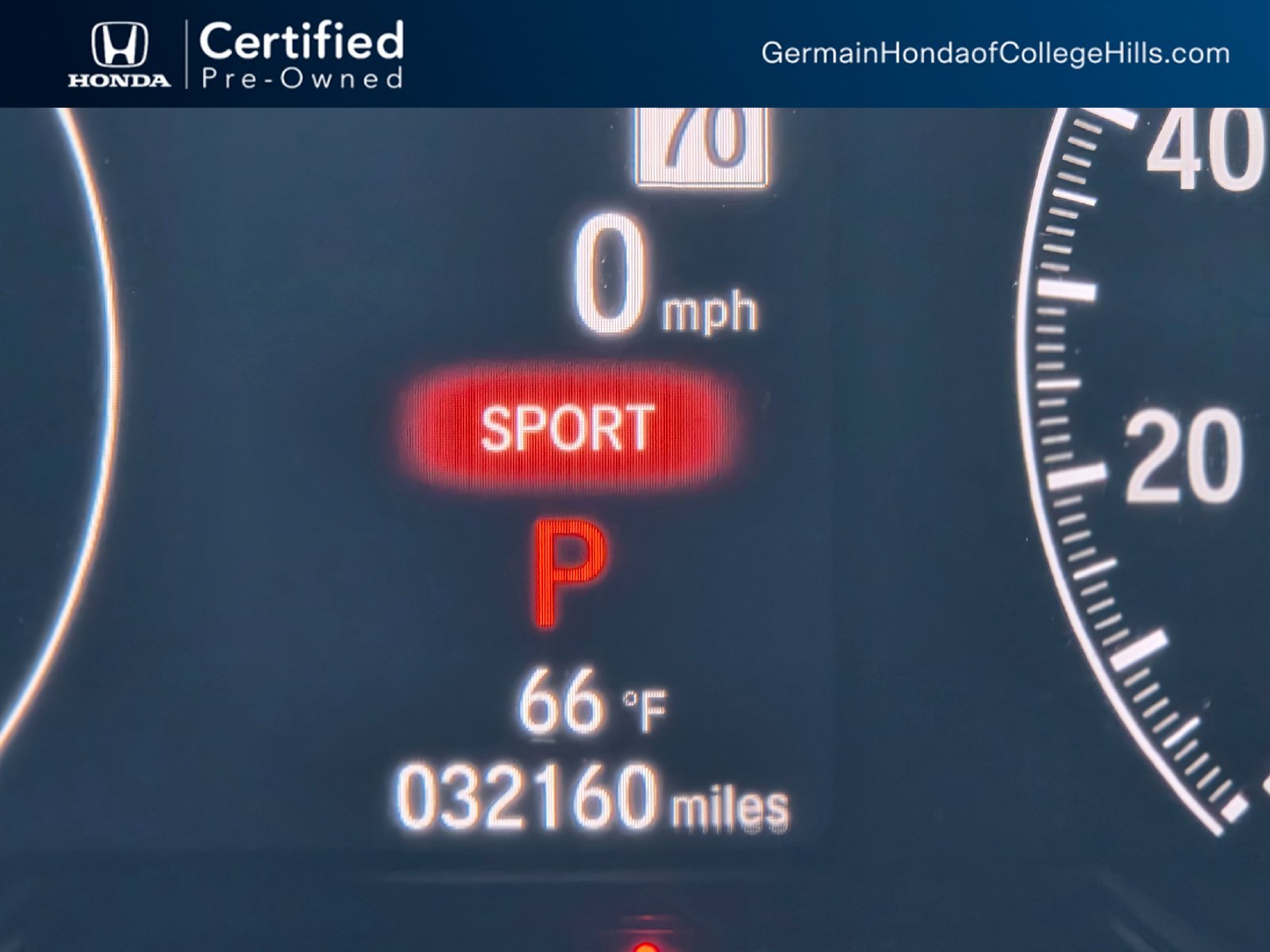 Certified Used 2021 Platinum White Pearl Honda 2.0T Touring image 42