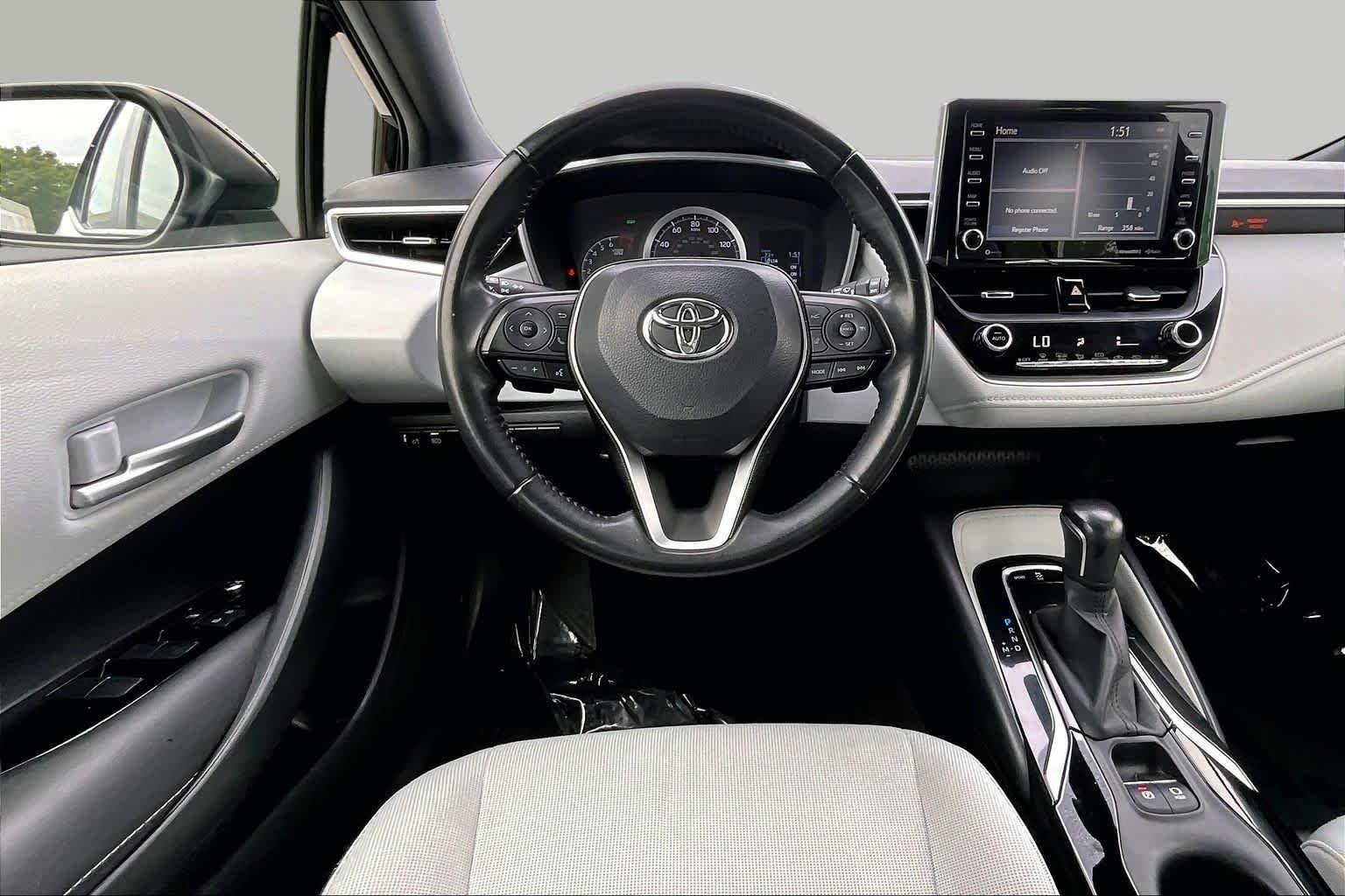 Used 2019 Midnight Black Metallic Toyota SE image 6