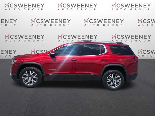 Used 2021 CAYENNE RED TINTCOAT GMC SLT image 2