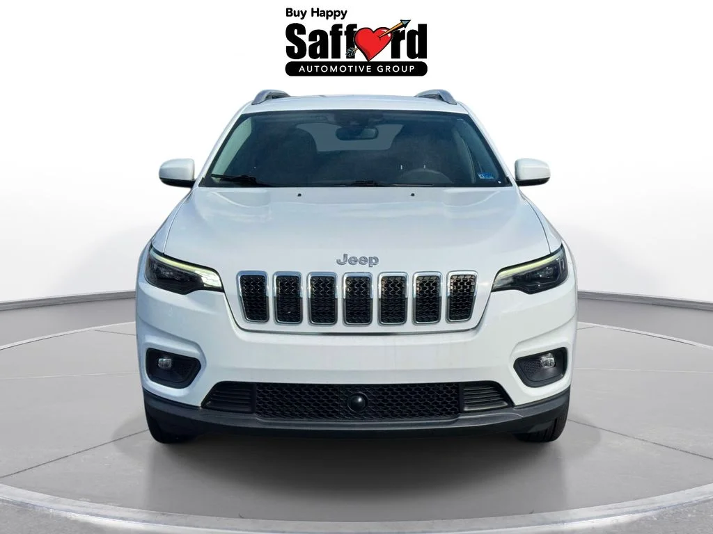 Used 2021 Bright White Clearcoat Jeep Latitude Lux image 8
